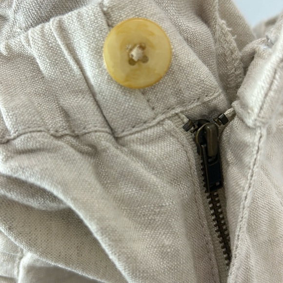 Tommy Bahama Men's Tan Linen Blend Shorts Travel Resort Golf Vacation Wedding - Picture 9 of 10